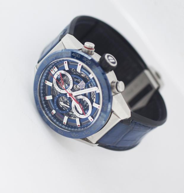 TAG Heuer Carrera Car201t Blue Dial Watch