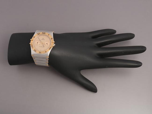Omega Gold and Stainless Steel Mid-size Constellation Two Tone Watch