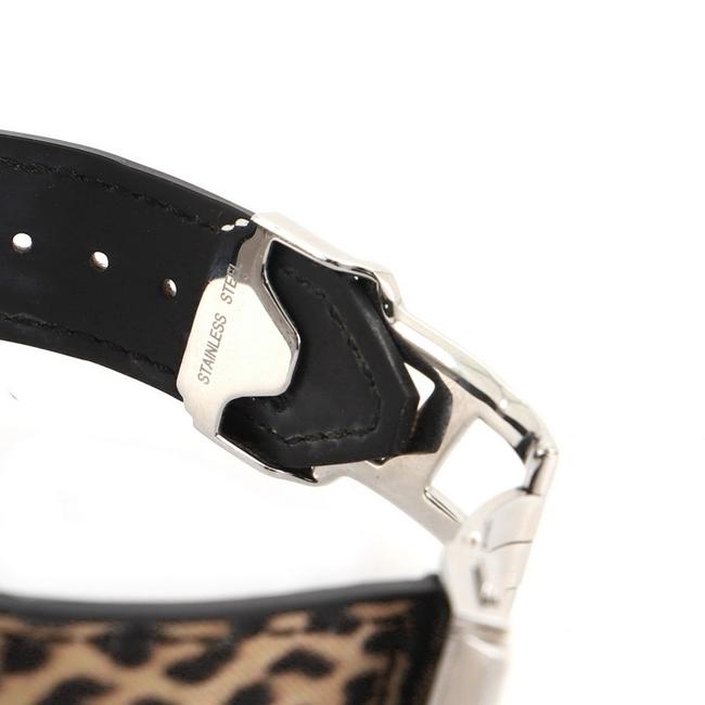Hublot Big Bang Quartz Stainless Steel with Diamond Bezel and Leopard P Watch