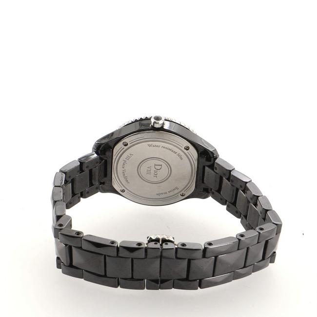 Dior Christal Viii Quartz Ceramic and Stainless Steel with Diamond Be Watch