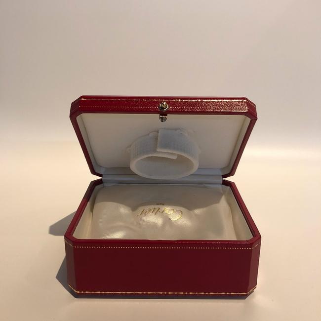 Cartier Silver 18k Yellow Gold Colisee Wb1019a8 Womens Wristwatch 23 Mm Watch