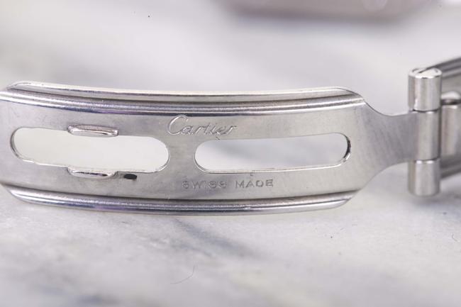 Cartier Silver New Santos Ladies Watch