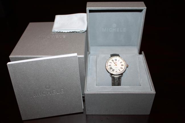 Michele Two-tone Gold/Stainless Serein Diamond Watch