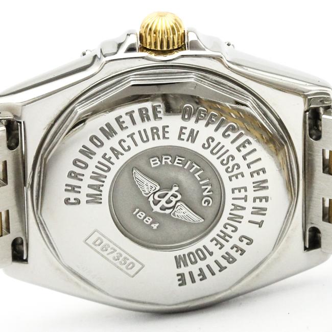 Breitling Wings Quartz Stainless Steel Yellow Gold (18k) Womens Sports D67350 Watch