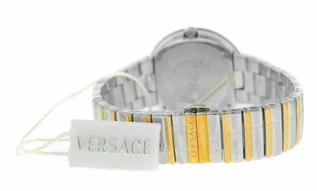 Versace Gold/Silver Vlc080014 V-metal Icon Womens Watch