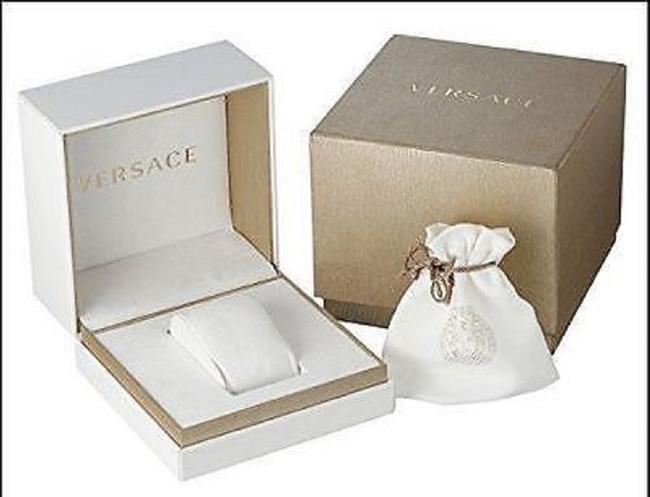 Versace Silver Khai Round Bracelet Analog Watch