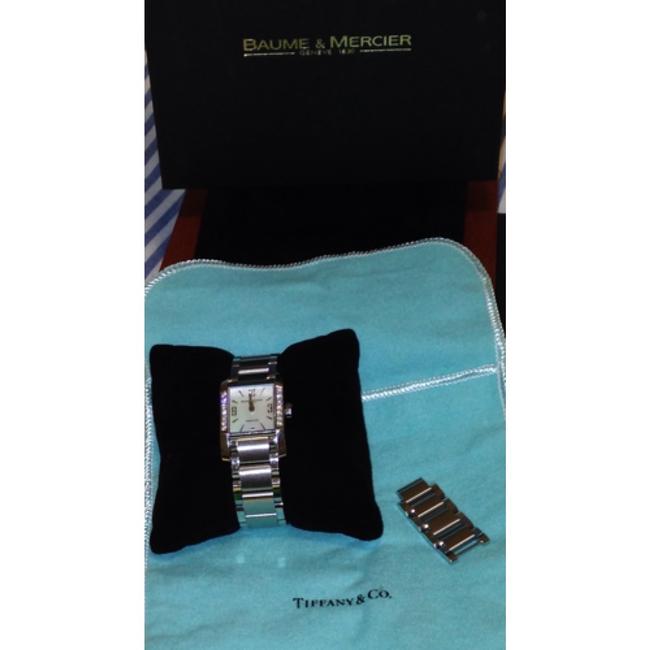 Baume & Mercier Steel Limited Edition Tiffany Co. Hampton Diamant Stainless Quartz with Diamonds Watch