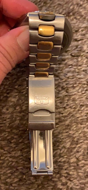 Omega Silver Gold Rare Vintage Seamaster Professional 200m Watch
