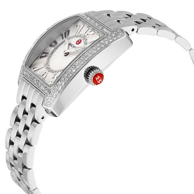 Michele Silver Urban Mini Stainless Diamond Mww02a000572 Watch
