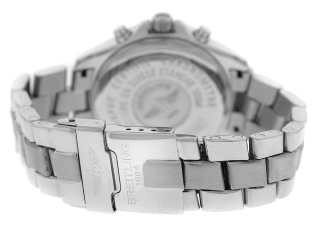 Breitling Silver Colt A73350 11/B578 Chronometer 38mm Date Quartz Watch