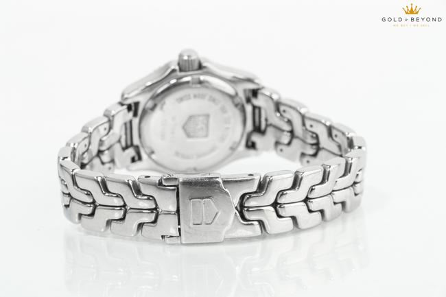 TAG Heuer White/ Steel Link Professional Mother Of Pearl/Diamond Wt141j Watch TAG Heuer White/ Steel Link Professional Mother Of Pearl/Diamond Wt141j Watch