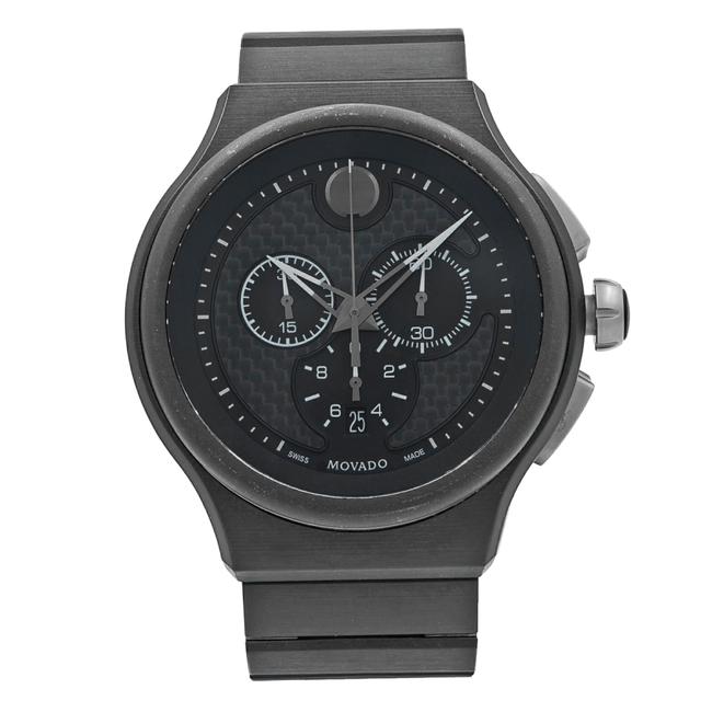 Movado Carbon Parlee Fiber Sticks Dial Titanium Peek Quartz Mens 0606929 Watch Movado Carbon Parlee Fiber Sticks Dial Titanium Peek Quartz Mens 0606929 Watch