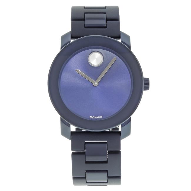 Movado Navy Blue Bold Dial Steel Plastic Quartz Mens 3600444 Watch Movado Navy Blue Bold Dial Steel Plastic Quartz Mens 3600444 Watch