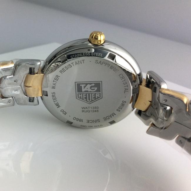 TAG Heuer Steel & Gold Link Wat1350.bb0957 Quartz Ladies Watch TAG Heuer Steel & Gold Link Wat1350.bb0957 Quartz Ladies Watch