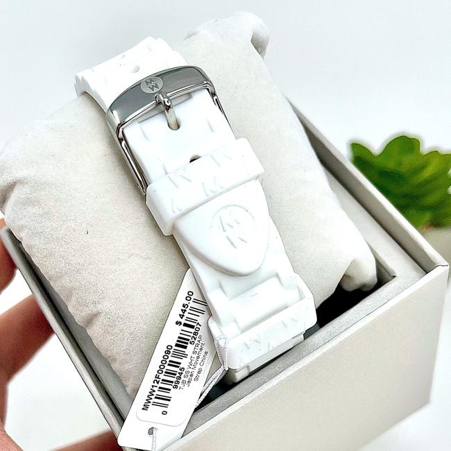 Michele White/Silver-tone Jellybean Stainless Mww12f000090 Watch Michele White/Silver-tone Jellybean Stainless Mww12f000090 Watch