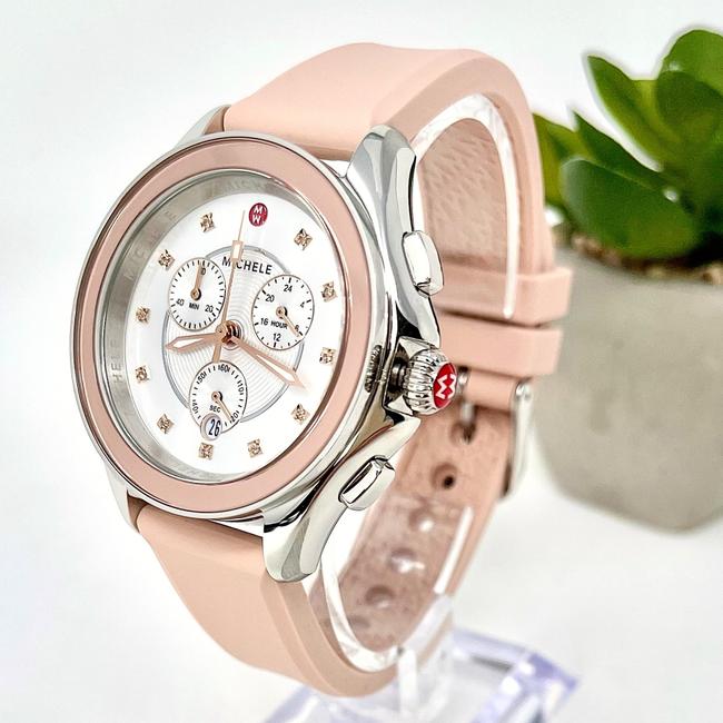 Michele Misty Rose Cape Stainless Topaz Mww27e000005 Watch Michele Misty Rose Cape Stainless Topaz Mww27e000005 Watch