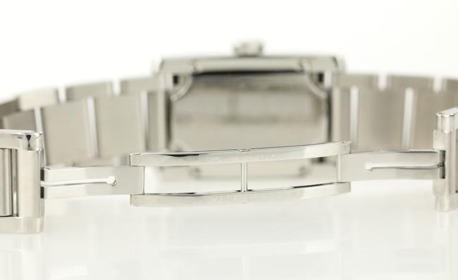 Baume & Mercier Silver Mother-of-pearl Square Dial Watch Baume & Mercier Silver Mother-of-pearl Square Dial Watch