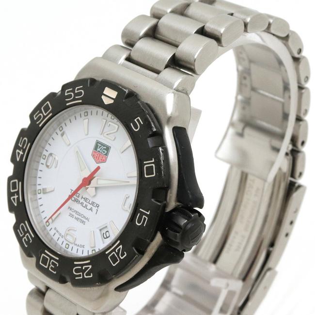 TAG Heuer Formula 1 White Dial Stainless Steel Rubber Ladies Quartz Wac1211 Watch TAG Heuer Formula 1 White Dial Stainless Steel Rubber Ladies Quartz Wac1211 Watch