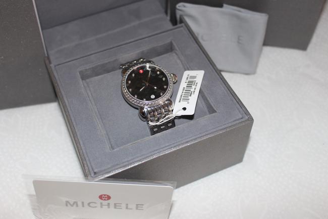 Michele Black Mother Of Pearl Mosaic Csx Diamond Watch Michele Black Mother Of Pearl Mosaic Csx Diamond Watch