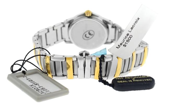 Maurice Lacroix Silver Gold New Ladies Miros Mi1053-sy023-120 Steel Watch Maurice Lacroix Silver Gold New Ladies Miros Mi1053-sy023-120 Steel Watch