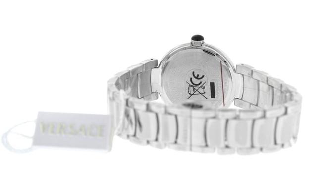 Versace Silver New Ladies Leda Vnc030014 Stainless Steel Quartz 38mm Watch Versace Silver New Ladies Leda Vnc030014 Stainless Steel Quartz 38mm Watch