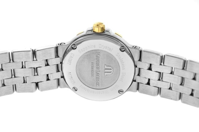 Maurice Lacroix Silver Gold New Lady Calypso Ca1102-ps105-110 Steel Watch Maurice Lacroix Silver Gold New Lady Calypso Ca1102-ps105-110 Steel Watch