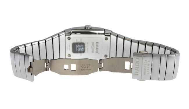 Rado Silver New Mens Sintra R13720122 Ceramic 32mm Date Quartz Watch Rado Silver New Mens Sintra R13720122 Ceramic 32mm Date Quartz Watch