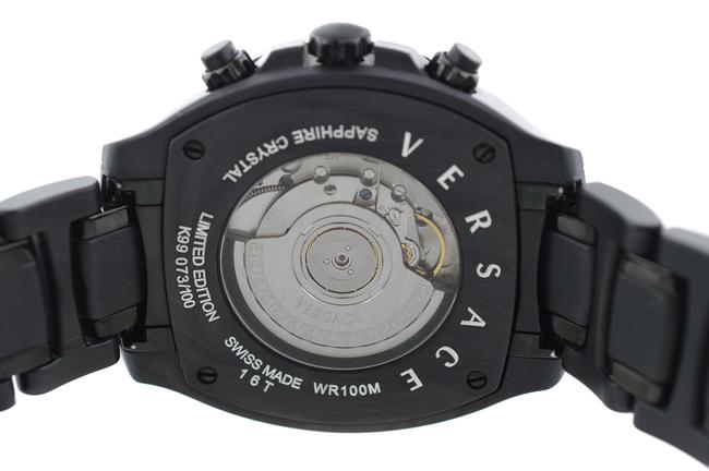 Versace Black New Mens Dv One Chrono Limited Ed. 16cct9d008 Sc09 Pvd 44mm Watch Versace Black New Mens Dv One Chrono Limited Ed. 16cct9d008 Sc09 Pvd 44mm Watch