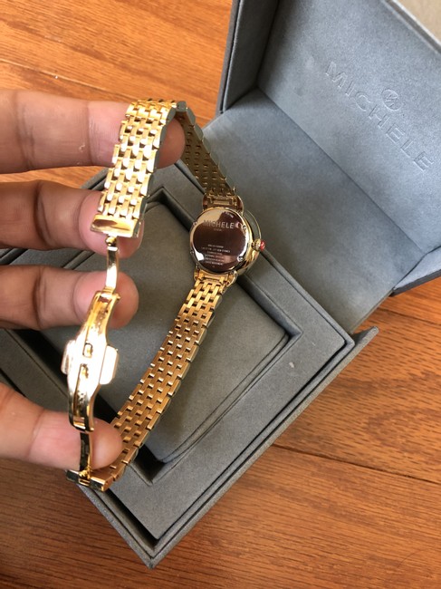 Michele Gold Flash-sale Rare Serein 12 Watch Michele Gold Flash-sale Rare Serein 12 Watch