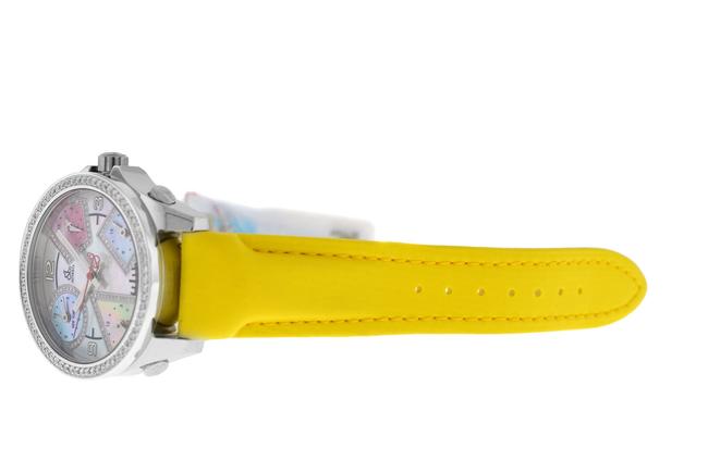 Jacob & Co. Silver Unisex Five 5 Time Zone Jcm-24da Diamond Bezel 40mm Mop Watch Jacob & Co. Silver Unisex Five 5 Time Zone Jcm-24da Diamond Bezel 40mm Mop Watch