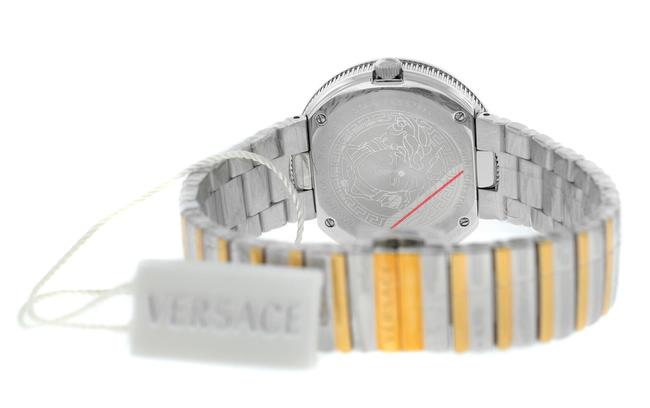 Versace Steel Gold Plated New V-metal Icon Vlc080014 Electroplated Quartz Watch Versace Steel Gold Plated New V-metal Icon Vlc080014 Electroplated Quartz Watch