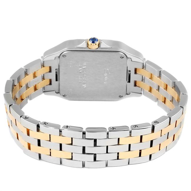 Cartier Silvered Santos Demoiselle Steel 18k Yellow Gold Midsize W25067z6 Watch Cartier Silvered Santos Demoiselle Steel 18k Yellow Gold Midsize W25067z6 Watch
