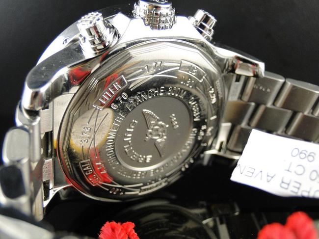 Breitling Stainless Steel Custom Super Avenger 1 Row Big 51 Mm Diamond Ct Watch Breitling Stainless Steel Custom Super Avenger 1 Row Big 51 Mm Diamond Ct Watch