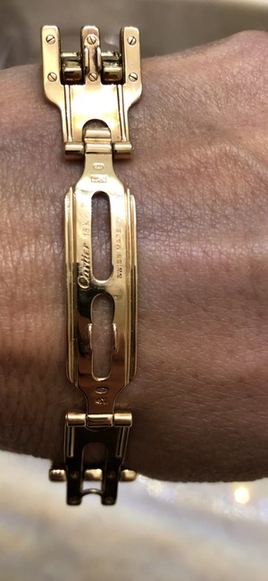 Cartier Gold Panth¨¨re De Medium Model Case In 18k Yellow Watch Cartier Gold Panth¨¨re De Medium Model Case In 18k Yellow Watch