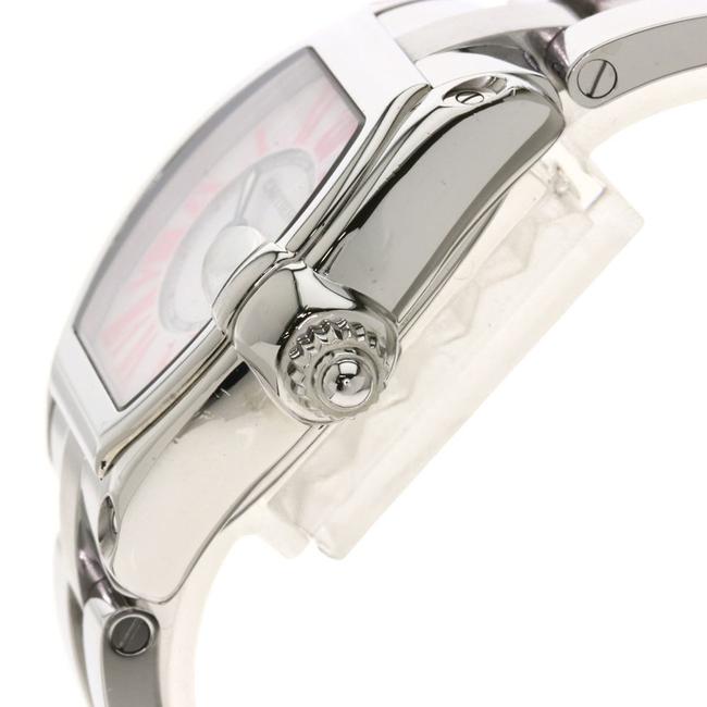 Cartier Pink Mop Stainless Steel Roadster Quartz W6206006 Womens Wristwatch 31 Mm Watch Cartier Pink Mop Stainless Steel Roadster Quartz W6206006 Womens Wristwatch 31 Mm Watch