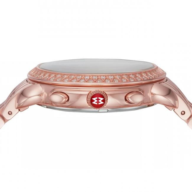 Michele Rose Gold Sidney Mother Of Pearl Diamond Mww30a000033 Watch Michele Rose Gold Sidney Mother Of Pearl Diamond Mww30a000033 Watch