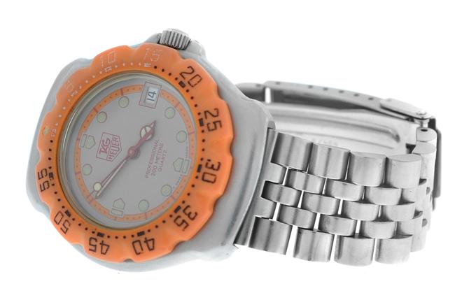 TAG Heuer Silver Orange F1 Formula One Quartz 35mm Watch TAG Heuer Silver Orange F1 Formula One Quartz 35mm Watch