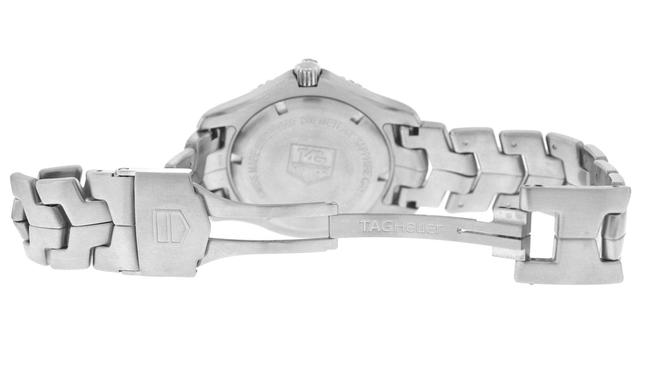 TAG Heuer Silver Mens Link Wj1110 Stainless Steel Date 39mm Quartz Watch TAG Heuer Silver Mens Link Wj1110 Stainless Steel Date 39mm Quartz Watch