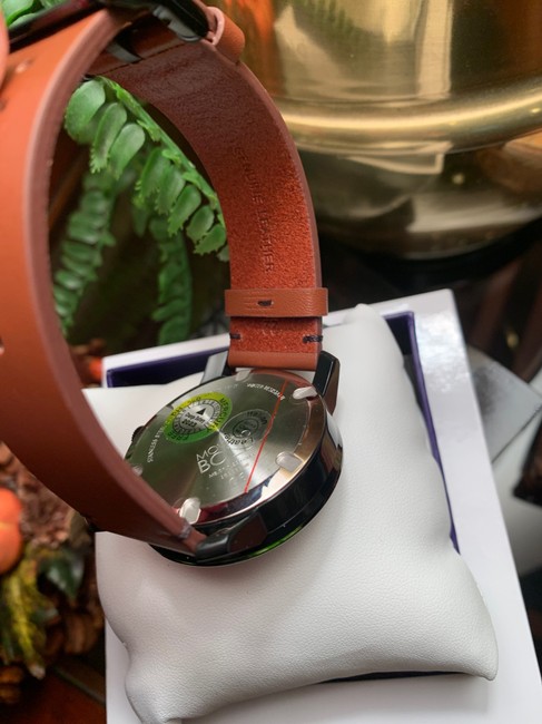 Movado Gray/Silver/Brown Bold 42mm Stainless Leather Watch Movado Gray/Silver/Brown Bold 42mm Stainless Leather Watch
