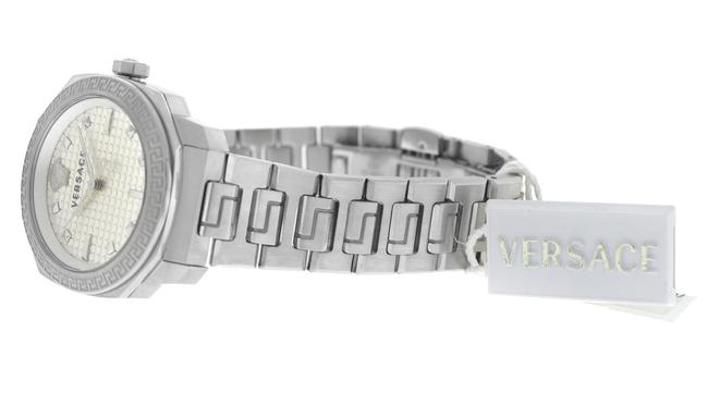 Versace Silver New Dylos Vqd04 0015 Stainless Steel 35mm Quartz Watch Versace Silver New Dylos Vqd04 0015 Stainless Steel 35mm Quartz Watch