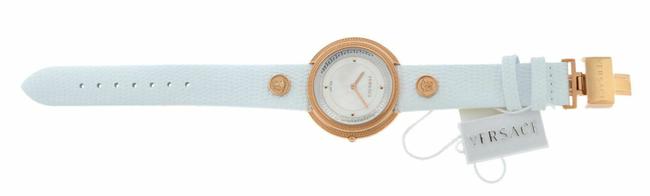 Versace Gold Tone Steel New Thea Va703 0013 Mop Quartz 39mm Watch Versace Gold Tone Steel New Thea Va703 0013 Mop Quartz 39mm Watch