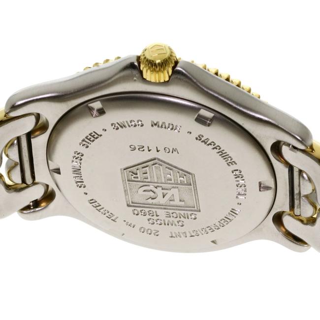TAG Heuer Wg1126 Professional Stainless Steel Gold Plated Mens Watch TAG Heuer Wg1126 Professional Stainless Steel Gold Plated Mens Watch