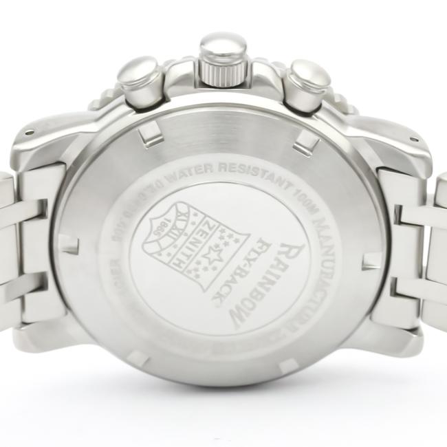 Zenith Rainbow Stainless Steel Mens Sports 02.0480.405 Watch Zenith Rainbow Stainless Steel Mens Sports 02.0480.405 Watch