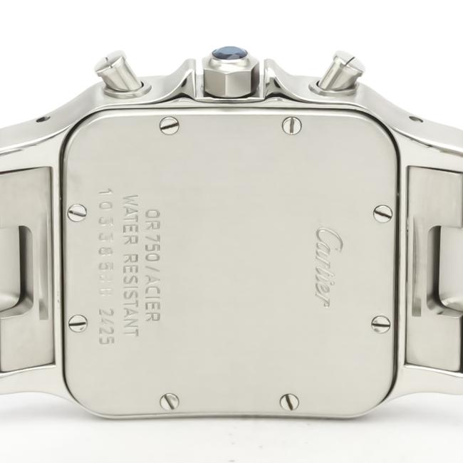 Cartier Santos Galbee Chrono Reflex Quartz Mens W20042c4 Watch Cartier Santos Galbee Chrono Reflex Quartz Mens W20042c4 Watch