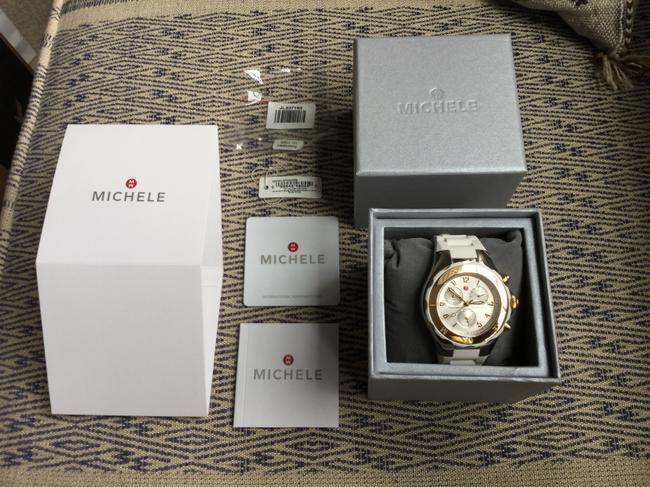 Michele White Jelly Tahitian Bean Watch Michele White Jelly Tahitian Bean Watch