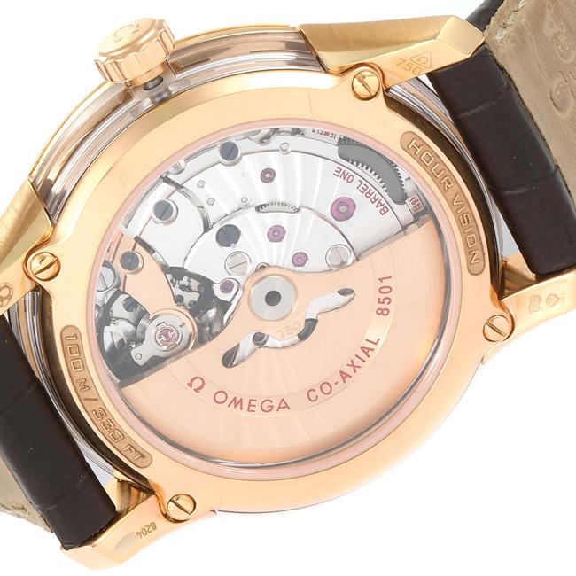Omega Brown Deville Hour Vision 18k Rose Gold 431.63.41.21.13.001 Watch Omega Brown Deville Hour Vision 18k Rose Gold 431.63.41.21.13.001 Watch