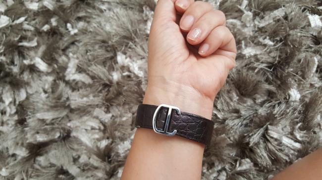 Cartier White Stainless Black Alligator Leather Strap Ronde Solo 2934 Watch Cartier White Stainless Black Alligator Leather Strap Ronde Solo 2934 Watch