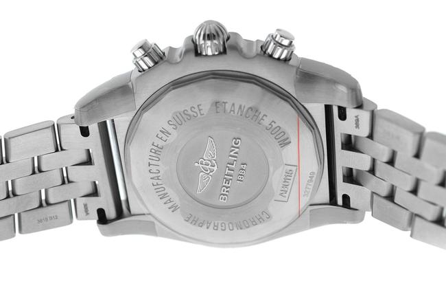Breitling Silver Chronomat Ab0115101c1a1 Stainless Steel 44mm Watch Breitling Silver Chronomat Ab0115101c1a1 Stainless Steel 44mm Watch