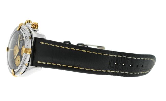 Breitling Gold Silver Chronomat B13356 Mens Stainless Steel Date Watch Breitling Gold Silver Chronomat B13356 Mens Stainless Steel Date Watch