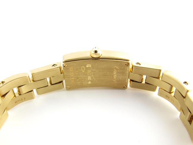 Cartier Yellow Gold 18k Diamond Ballerine Ladies Tank 2992 6216 Watch Cartier Yellow Gold 18k Diamond Ballerine Ladies Tank 2992 6216 Watch